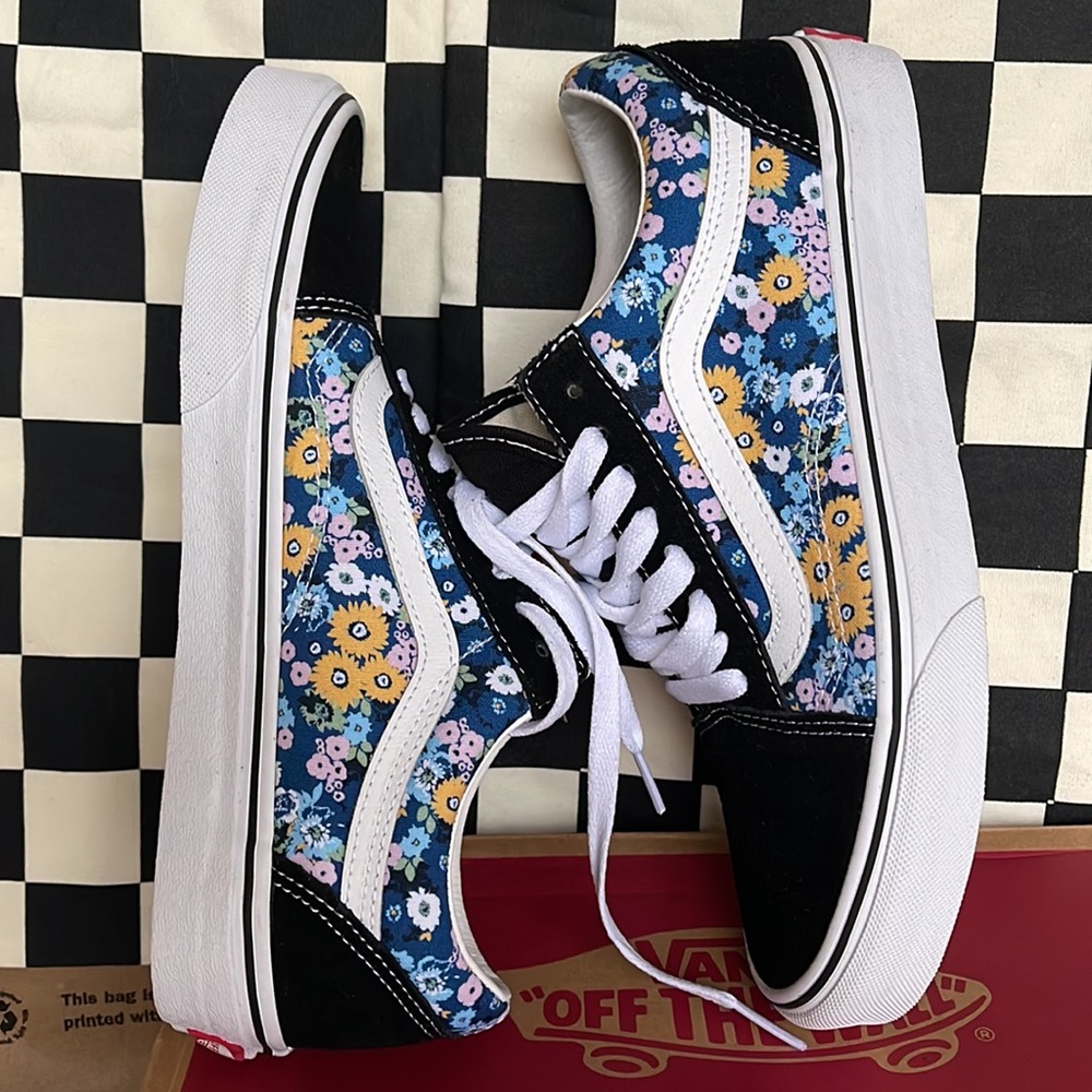 Vans Old Skool Floral Black/Multi Men’s sneakers - Picture 12 of 16